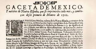 Primer periódico en México