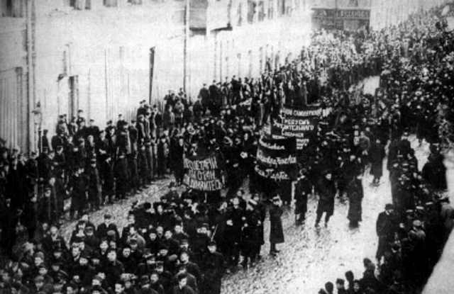 Beginning of the Russian Revolution