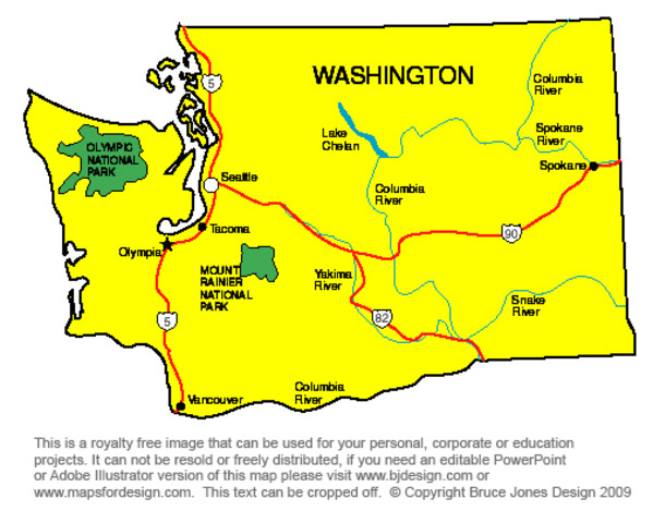 Moved to Washington State