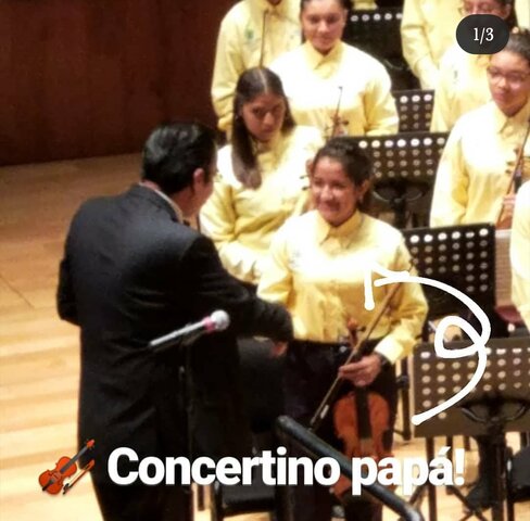 Me ascienden a concertino