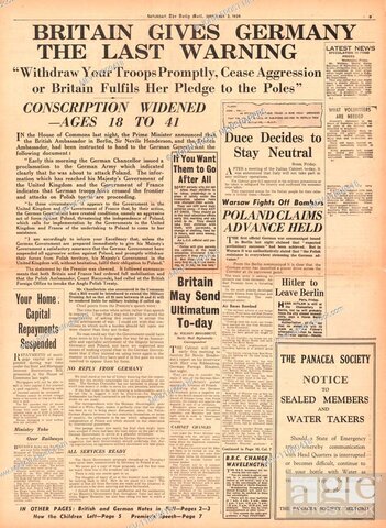 Britain warns Germany