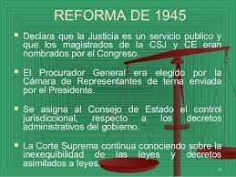 Reforma de 1945.