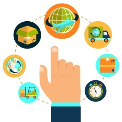 Timeline: EVOLUCION DE LA LOGISTICA