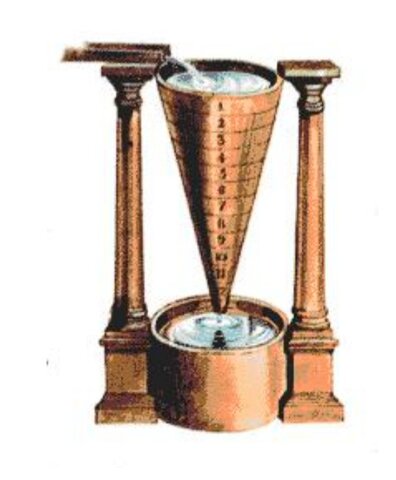 Clepsidra o reloj de agua