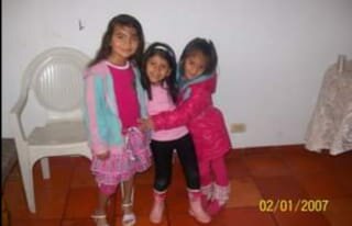 con mis primas de viaje