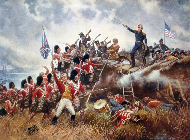 The battle of New Orleans