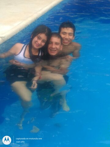 de paseo con mi familia