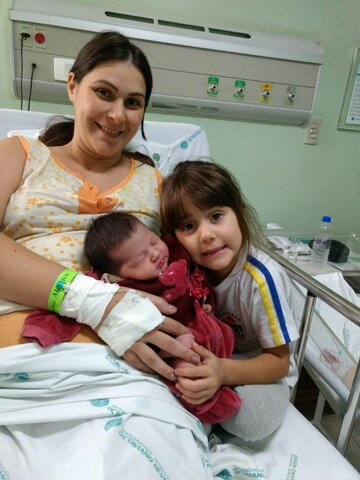 nascimento da minha irmã