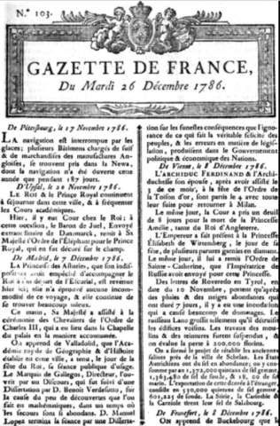 Surgimento do jornal em papel