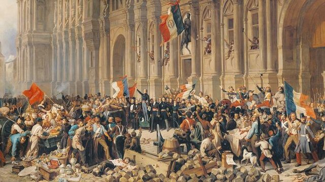 La Seconde République française est instituée.