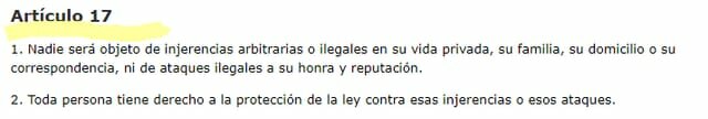 Pacto internacional de derechos civiles y políticos