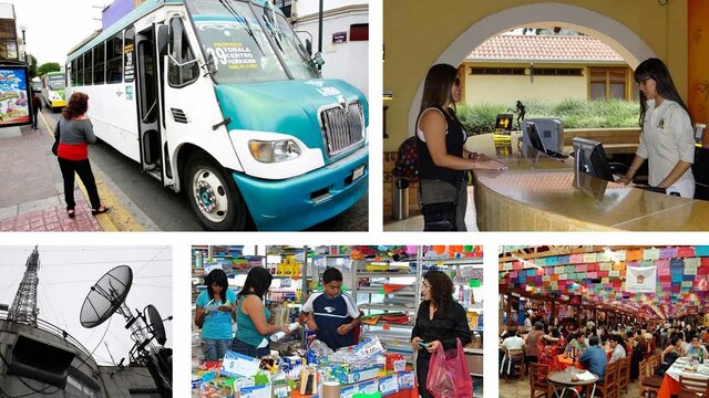 El sector terciario en Latinoamérica