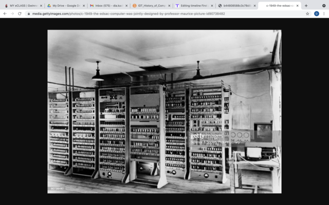 The first stored program computer