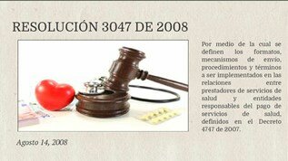RESOLUCIÓN 3047 DE 2008 Ministerio de Protección Social