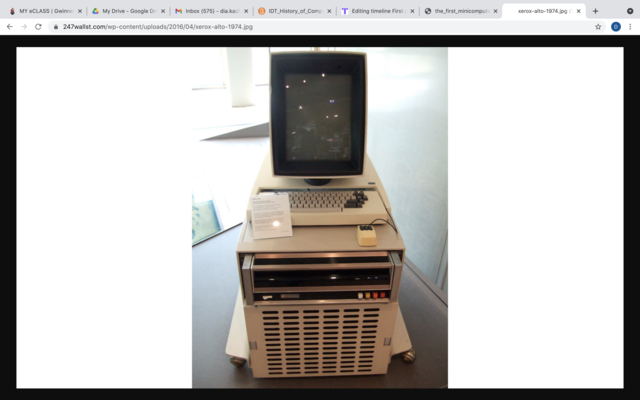 The first workstation