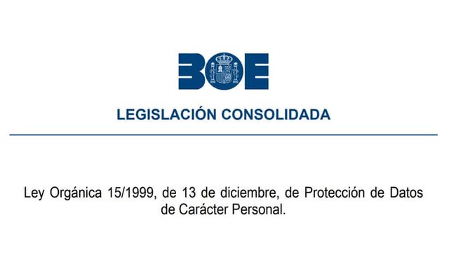 España (La ley Orgánica).