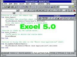 Microsoft Excel 5.0