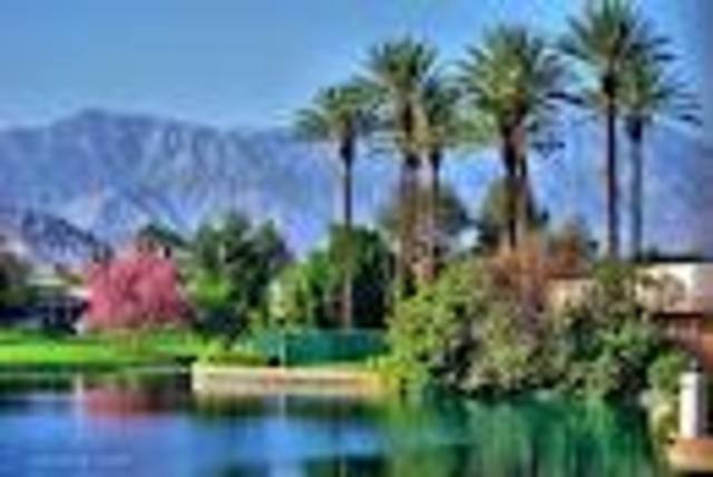 She was born in palm springs