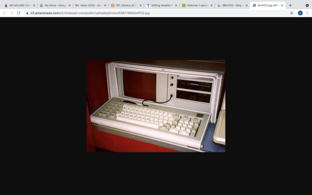 The first laptop or portable computer (Part 3)