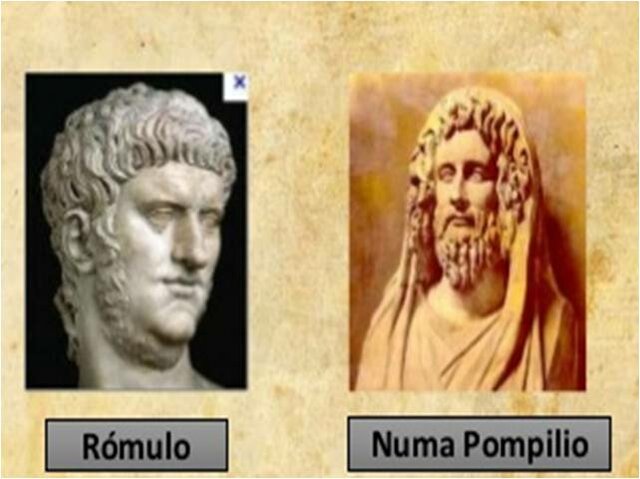 Rómulo y Numa Pompilio