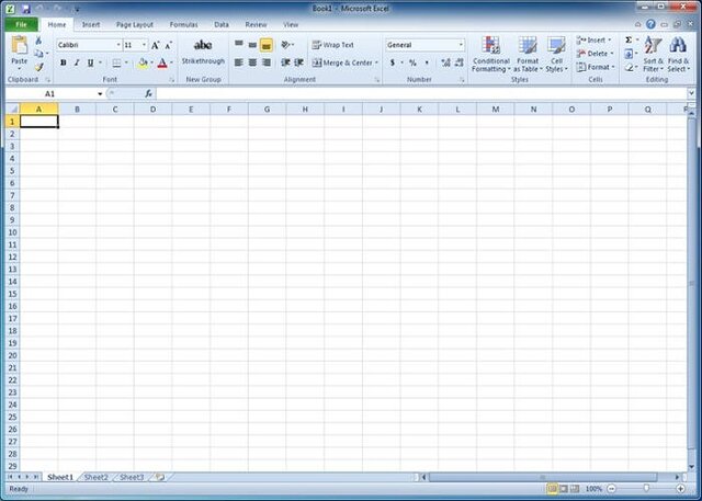 Microsoft Excel 2.010