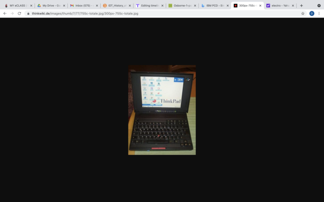 The first laptop or portable computer (Final Part)