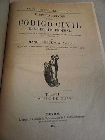 Revisión al código civil de 1872