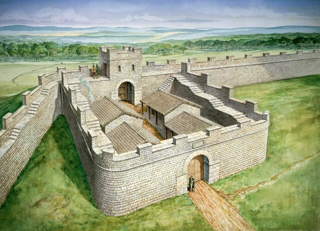 Murallas colosales de Roma