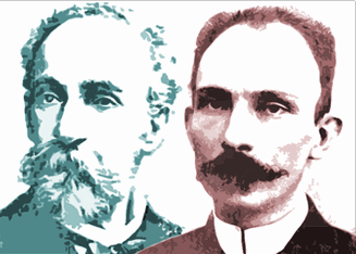 José Martí y Eugenio María de Hostos