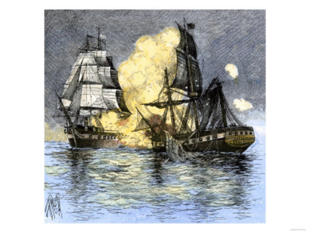 Chesapeake is Fired Upon