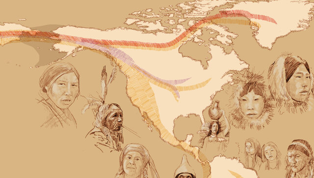 Migration of peoples to American continent