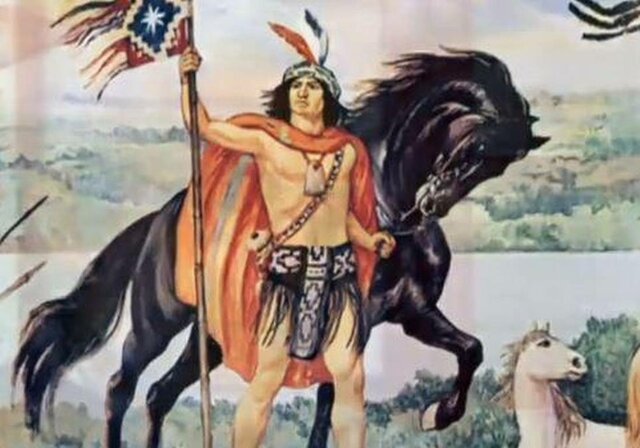 Chief Caupolican and Chief Lautaro