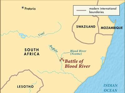 Boers moved northwards and eastwards