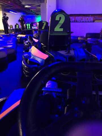 My first time in karts