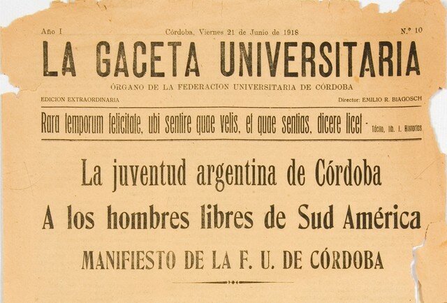 REFORMA UNIVERSITARIA