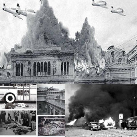 BOMBARDEO PLAZA DE MAYO