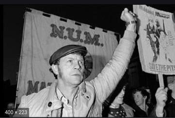 Huelga de los mineros.