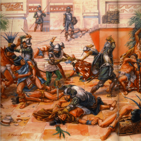 Llegada de Españoles