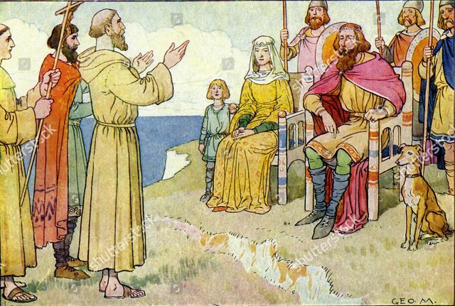 Augustine as a missionary to Britain