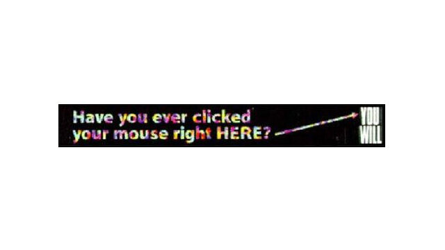 Aparición del primer Banner Web
