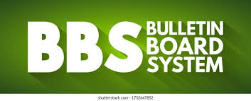 BBS (Bulletin Board Systems)