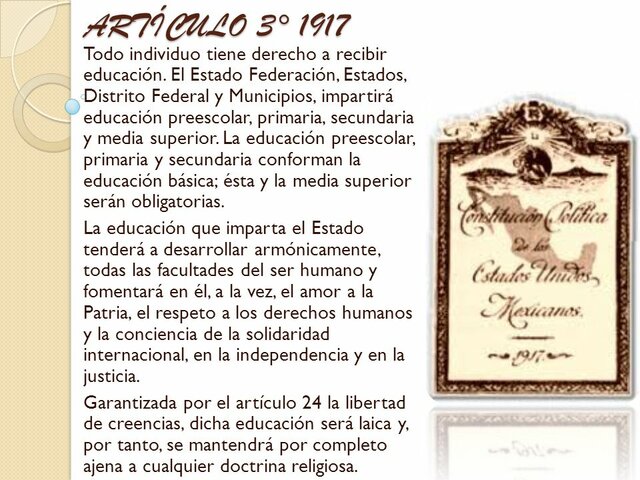 Derecho a la educación para todos los mexicanos