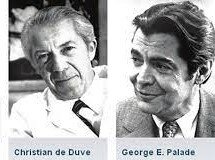 Christian de Duve y George Palade