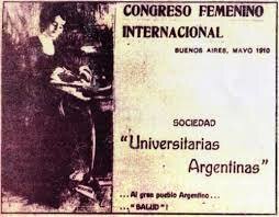 Primer Congreso Internacional Femenino en Buenos Aires
