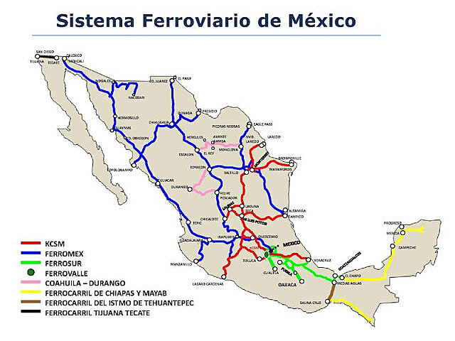 Sistema Ferroviario Mexicano