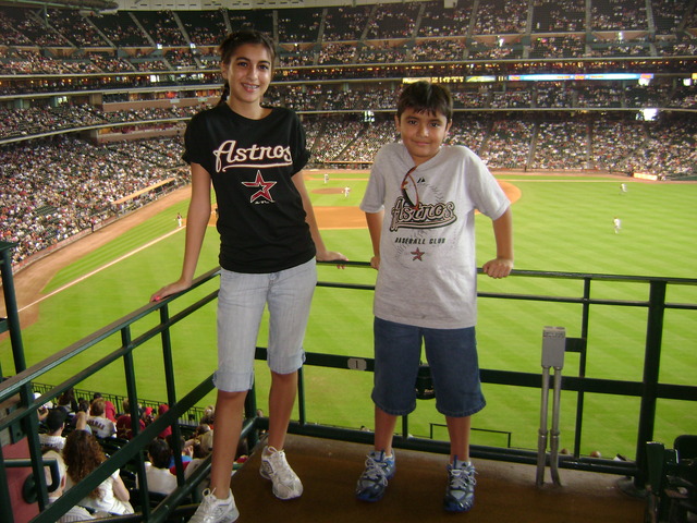 First Baseball Game (Astros)