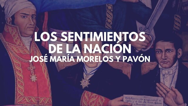 SENTIMIENTOS DE LA NACIÓN