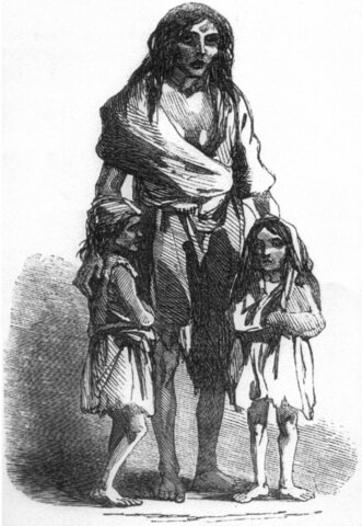 1845 La gran Hambruna De irlanda