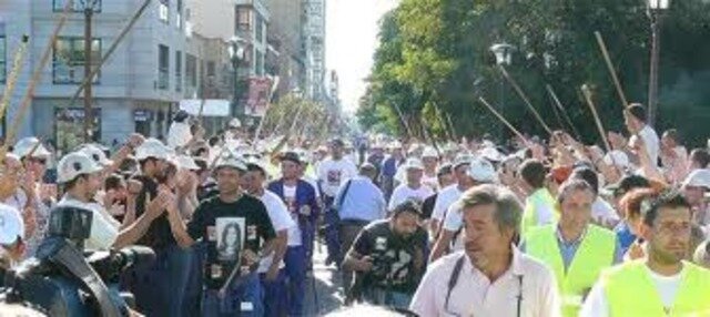 Huelga de los mineros