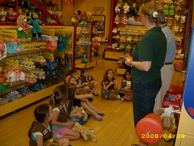 My first Girl Scout meeting Troop #399